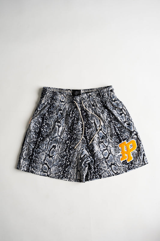 Men's Graphic Mesh Short - Crocodile